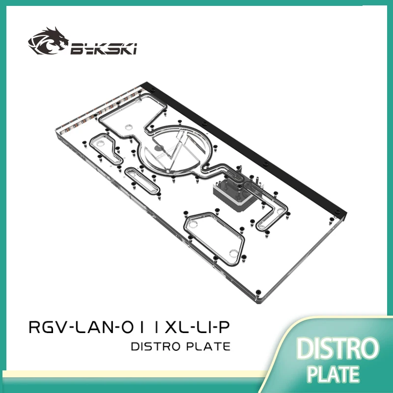 

Разъединительная пластина Bykski RGV-LAN-O11XL-LI-P для компьютера LIAN LI O11 Dynamic XL, блок водяного охлаждения процессора/графического процессора, поддержка насоса DDC