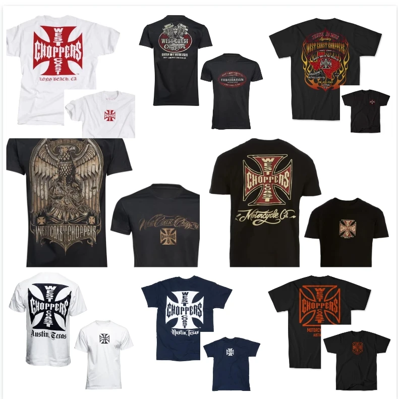 

Summer Fashion T Shirt Women Cotton West Coast Choppers Print T-Shirt Casual Short Sleeve O-Neck Tshirt Vintage Clothing Tee