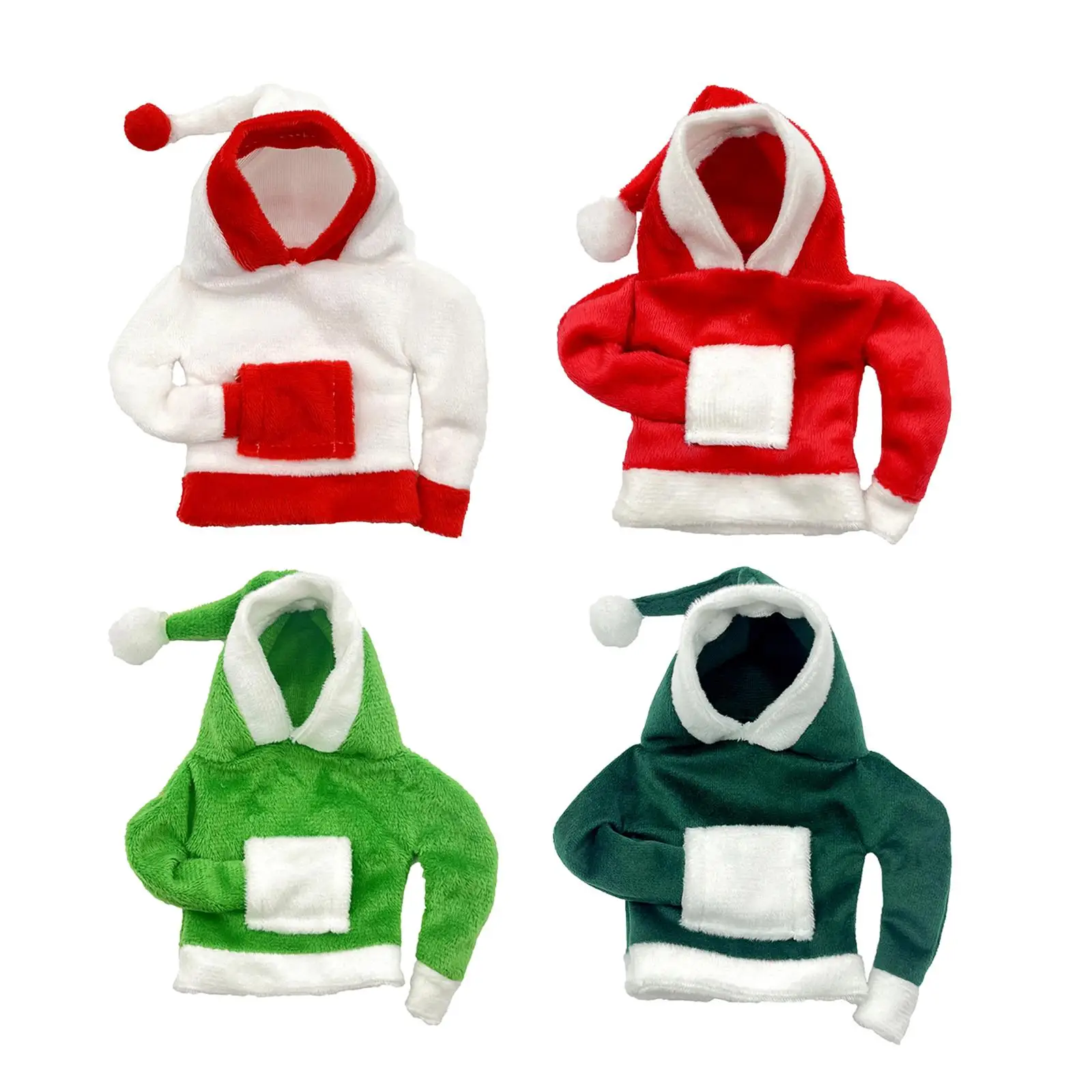 السيارات شيفتر مقبض غطاء عيد الميلاد شيفتر المقبض هوديي غطاء مريح لطيف لينة هدية سيارة الديكور الداخلي النساء أو الرجال