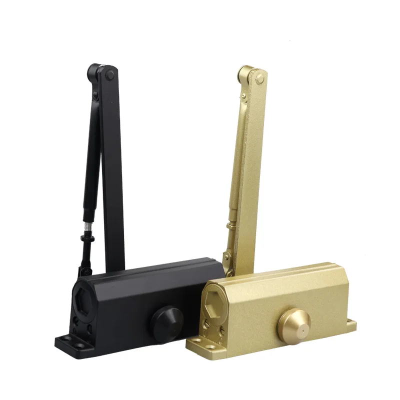 

Hydraulic Door Closer, Made of Aluminum Alloy Material, Automatic Door Closing, with Sliding Arm, Suitable for Weighing 45-65kg