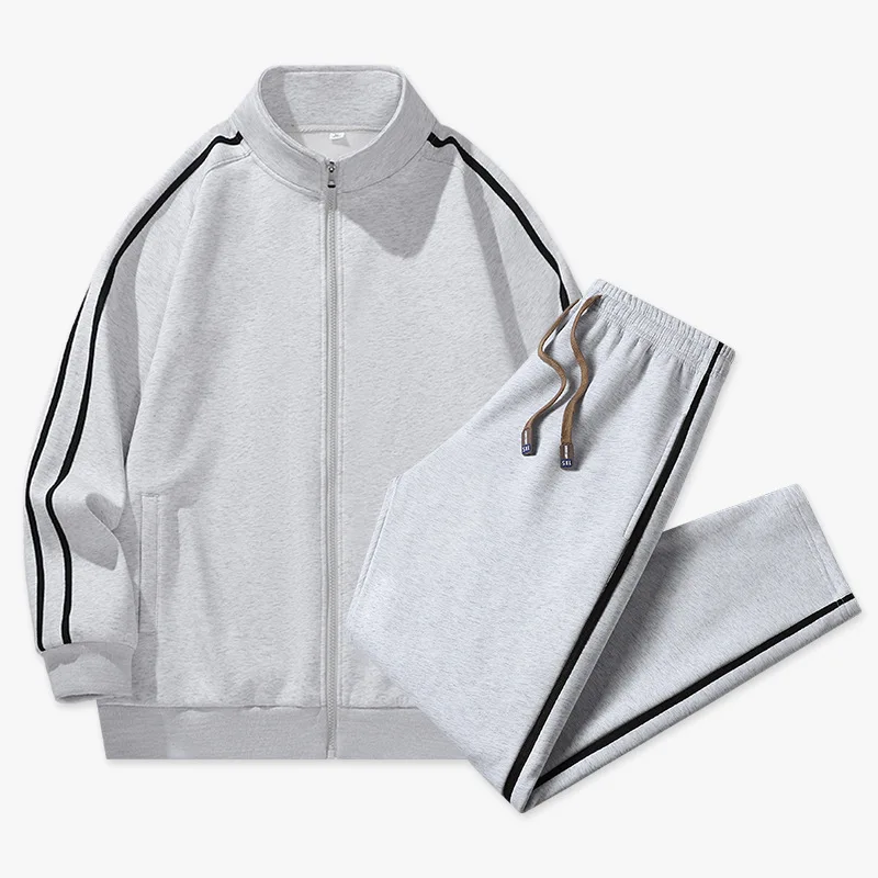 Protection 2026 Autumn Windbreaker Men Running Sets Workout Clothes for Plus Size Men Outdoor Sports  Sportswear Track Suit