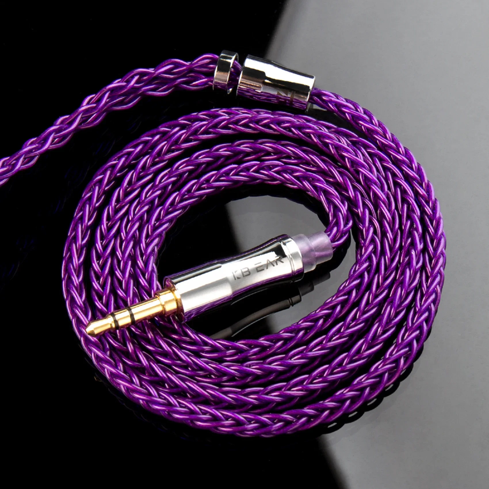 KBEAR Enma Furukawa Original PCUHD High-purity OFC Wire Core Earphone Cable 392cores MMCX/0.78mm 2Pin Plug Headset Upgrade Cable