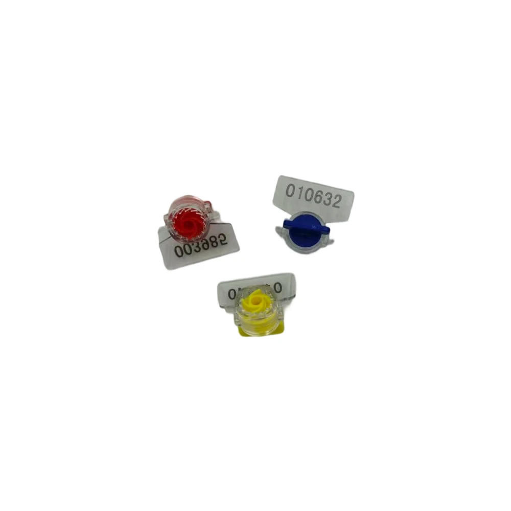 20pcs Easy to Use Water&Electric Meter Seal Lead Seal Anti-theft Without Wire Button Shape Red  Yellow Blue Green