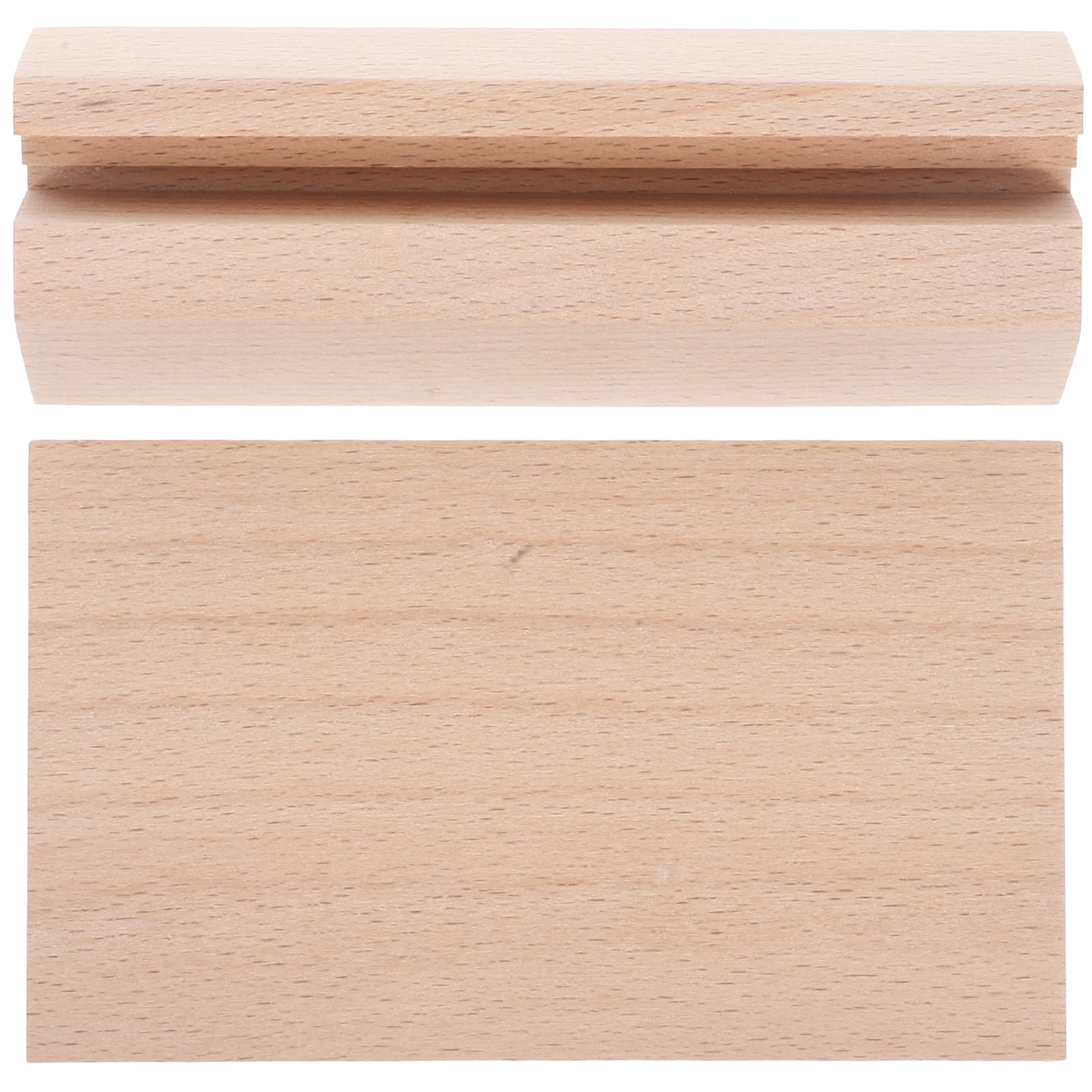 

Rustic Wooden Desk Calendar Base 7Mm Slot 14-Sheet Capacity Card Holder Business Name Organizer Stable Tabletop Stand Calendar