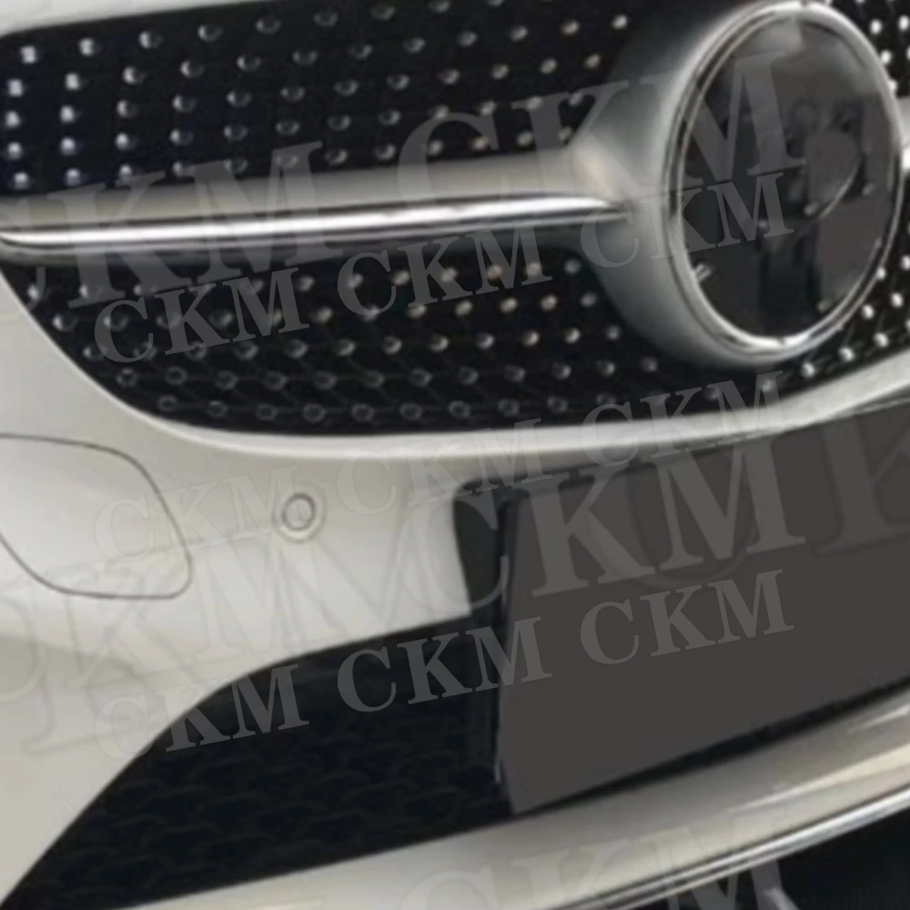 CKMUUER Carbon-Faser Frontspoiler Kinn-Spoiler Frontschutz FRP Auto für Benz W205 C205 C63 Coupé Sport 2019-2022