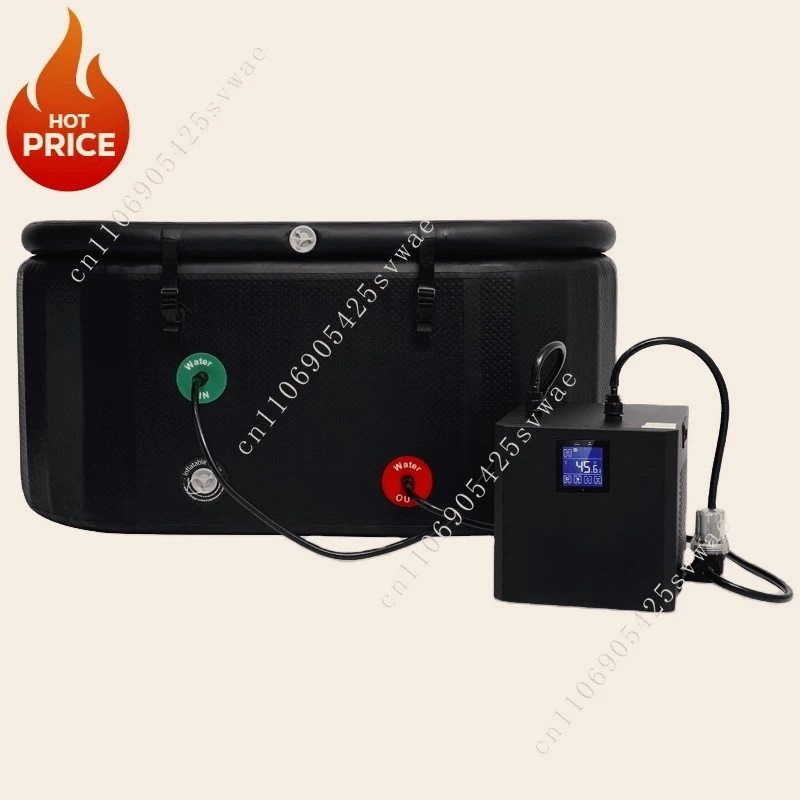 

New Factory Manufacturer 1/2HP Cold Plunge Chiller Cooler Water Tub Spa Recirculating Fitness Recovery Ice Bath With Chiller