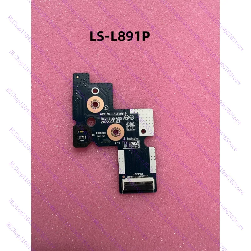 

Оригинальная плата кнопки питания для DELL Precision 7770 7780, LS-L891P