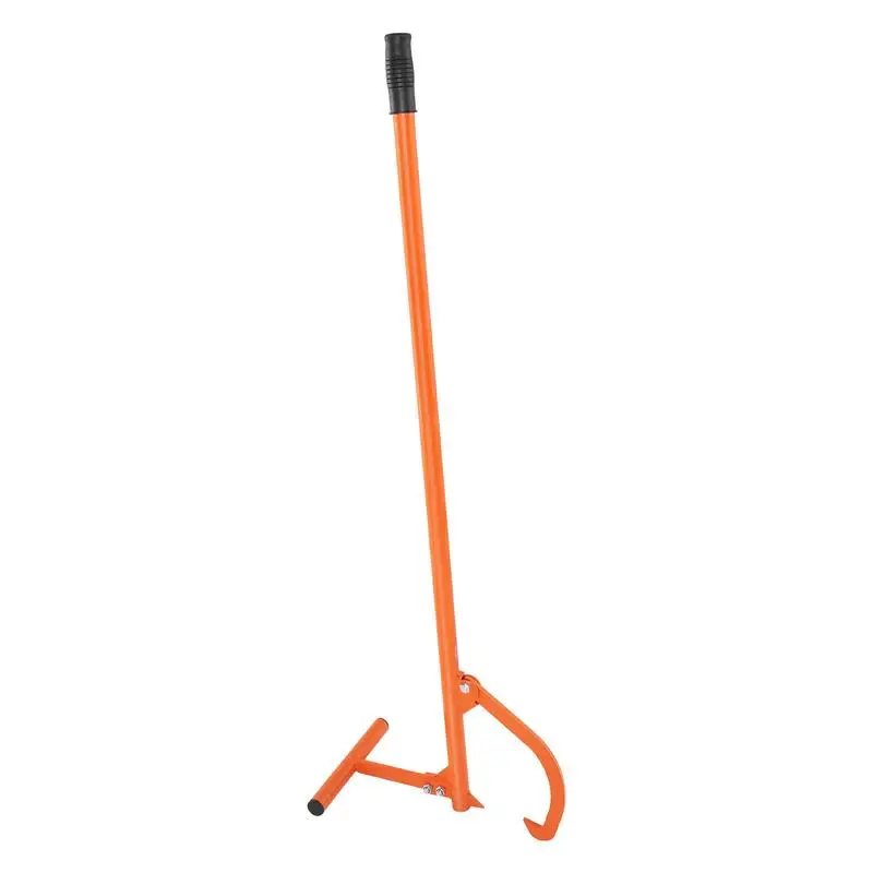 

Timberjack, 48 in, Heavy Duty Log Lifter with Metal Handle, Log Roller with Adjustable Cant Hook, Logging Tools Log Jack for Logs Ups to 15" Dia, Timber Jack for Rolling Cutting Lifting Logs