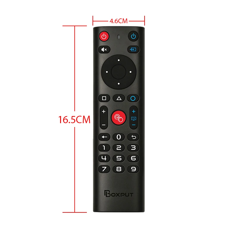 BPR3S BT Air Mouse Voice Function IR learning TV 2.4G Wireless Remote Controller With Gyroscope for Android TV Box/PC