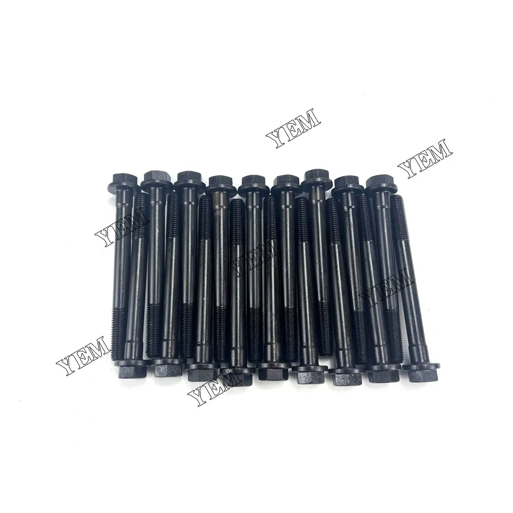 18PCS Cylinder Head Bolt 4TNV88 8-94396207-3 For Yanmar