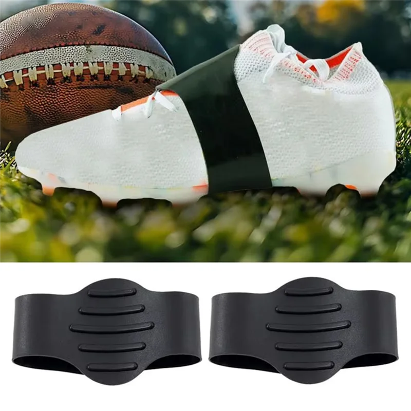 

A12E-футбольные кружевные ленты, силиконовые молодежные футбольные кружевные ленты, футбольные аксессуары, эластичный протектор с высоким сцеплением, сохраняет шнурки