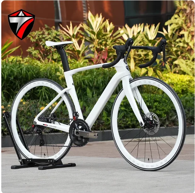 

2025 TWITTER CYCLONEpro EDS/GEX-13Speed Электронная смена скорости T800 Полный углеродное волокно Шоссейный велосипед Гидравлическое масло Дисковый тормоз 700 * 25C