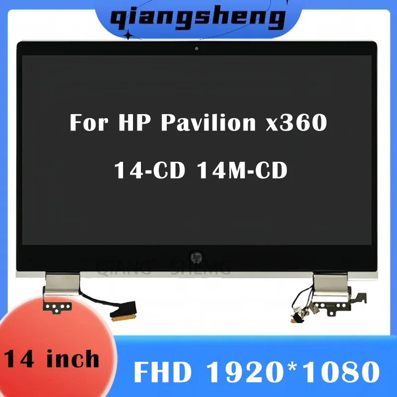 

14 Inch Touch Screen For HP Pavilion x360 14-CD 14M-CD0001DX 14T-CD000 L18192-001 Touch Screen Digitizer Complete Assembly