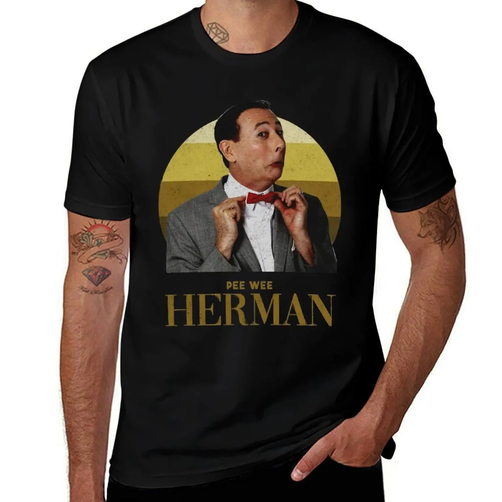 pee wee herman retro funny T-Shirt g man t shirts for men T-Shirt