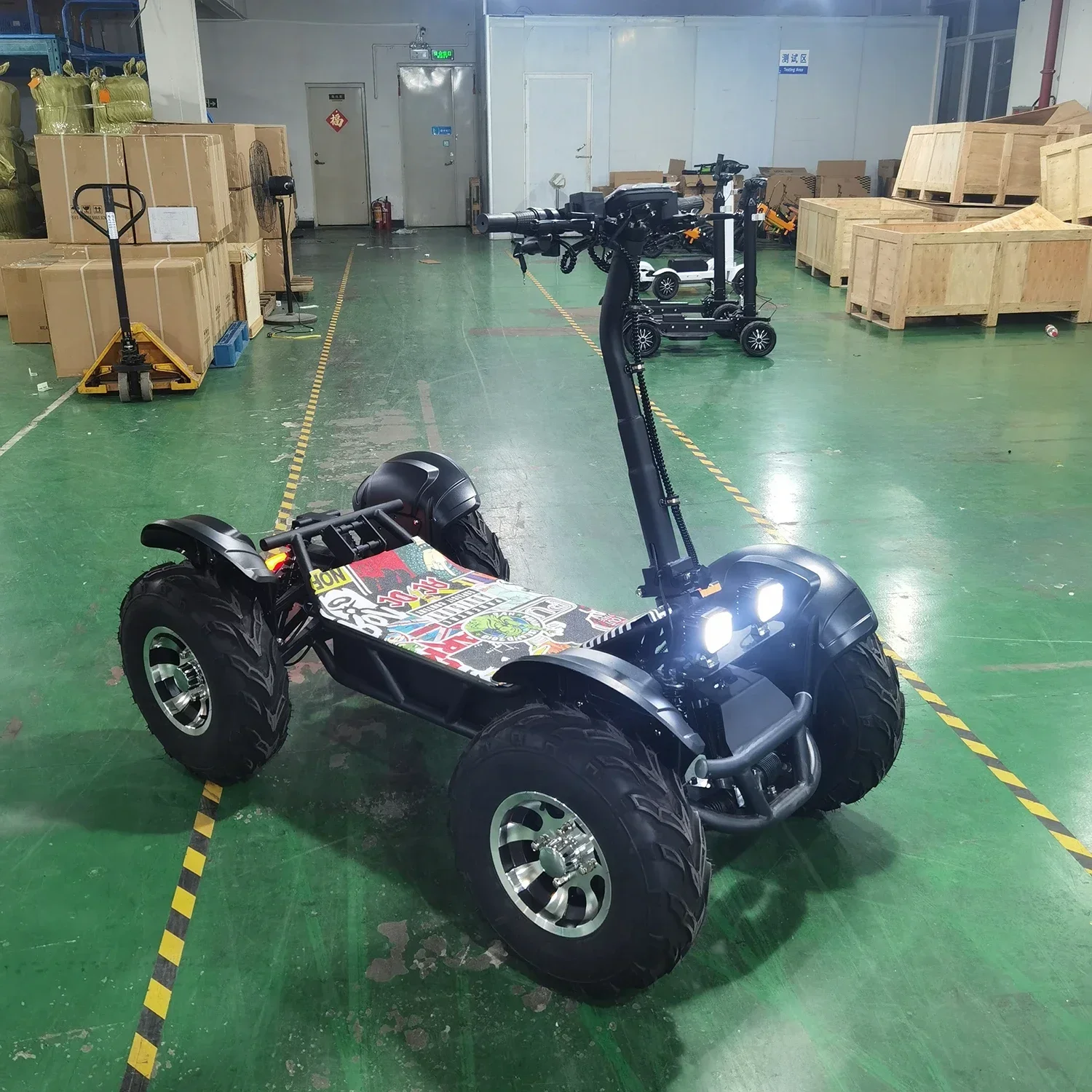 Clubprodukt All Terrain 60 V 60 Ah 10000 Watt 4x4 Offroad-Scooter Elektro-ATV-Preise Fahrt auf Golfroller