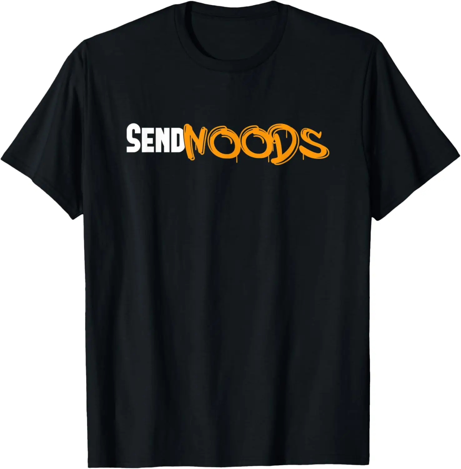 

Funny Send Noods Send Nudes Ramen Noodles Hidden Message T-Shirt
