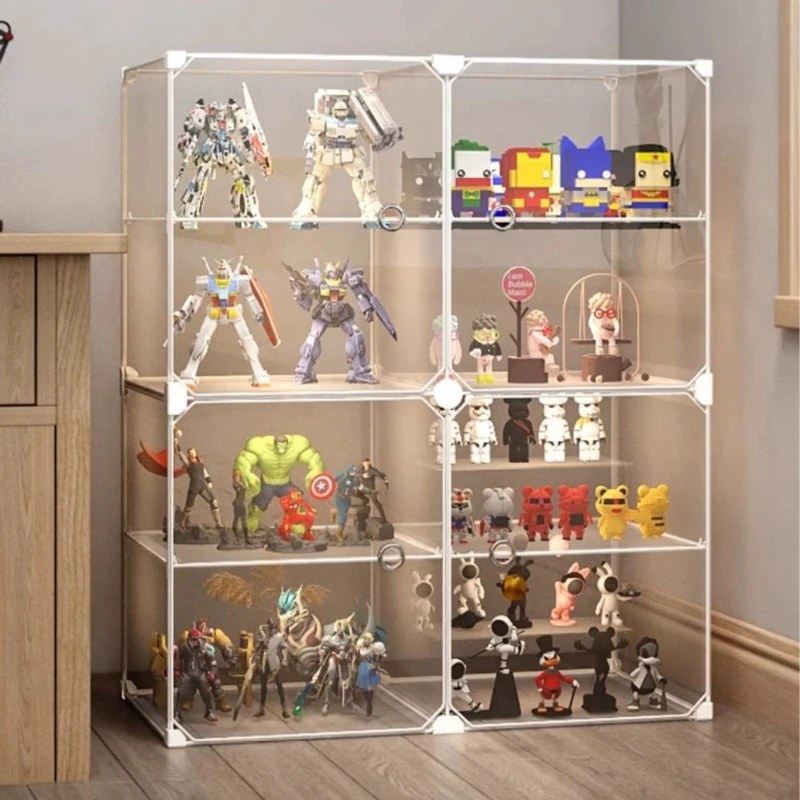 

New Handmade Display Cabinets, Transparent LEGO Brick Display Racks, Toy Storage Areas, Dust Cover Model Display Racks