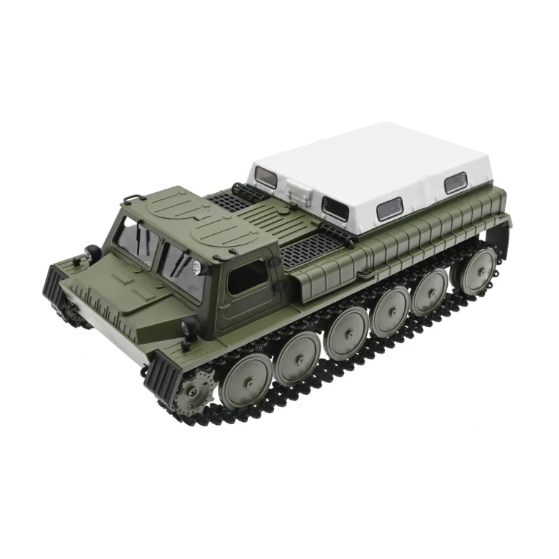 Wpl E-1 Gaz-71 Full Scale Tracked Transport Rc Car Remote Control Crawler Loader Toy Collectible Great Gift For Hobbyists