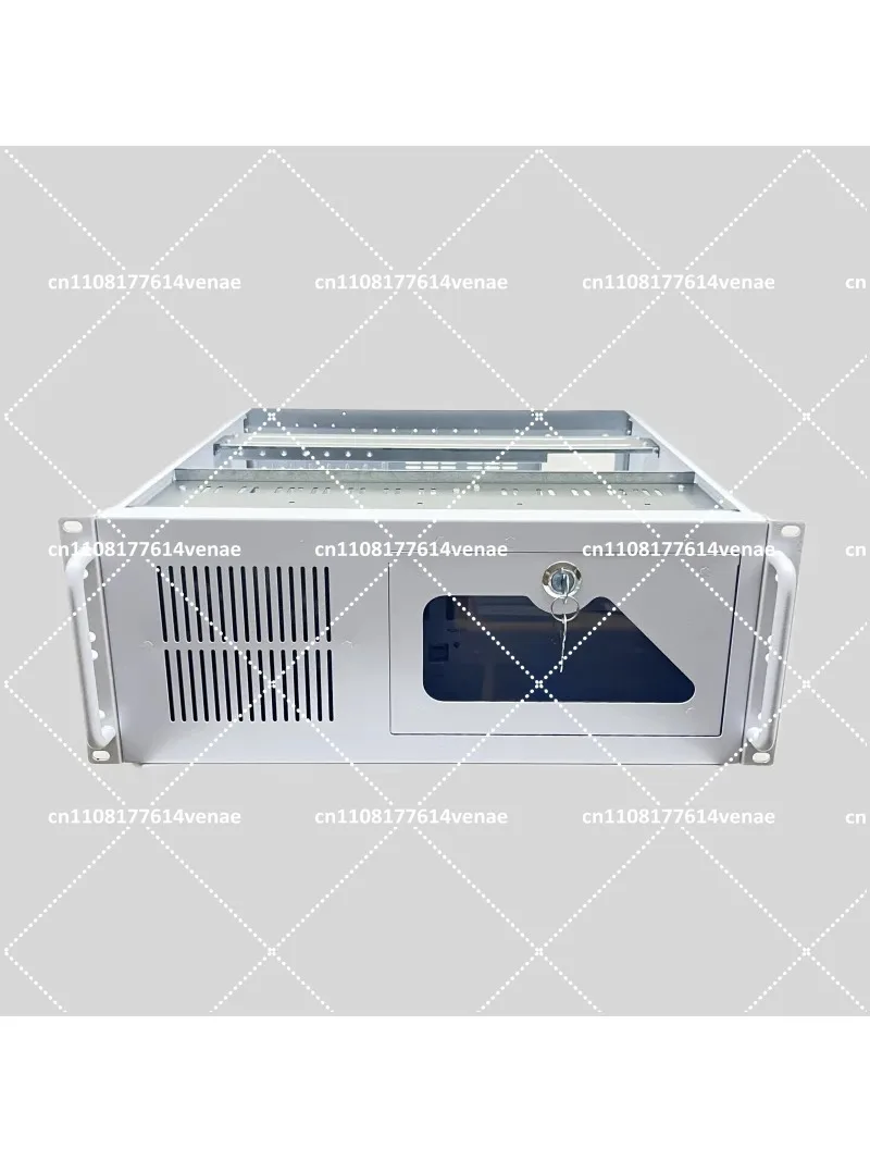 4U Industrial Server Case 610 ATX Computer Chassis 7 Slots 19-Inch Rackmount for PC