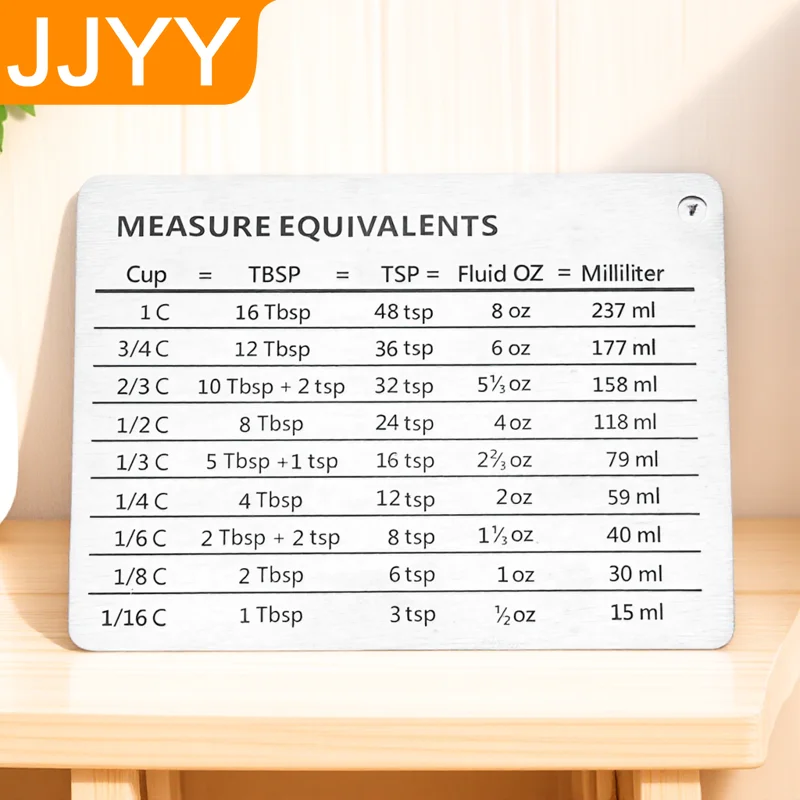 Kitchen Baking Conversion Chart - Digital Kitchen Scale 430 Steel Magnetic