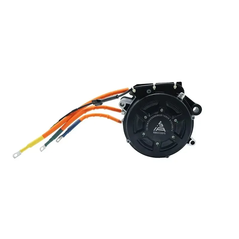 Hot Sale New QS MOTOR J155A-36 PMSM Hairpin Motor 72V 5000W Encoder Rear Mid Drive with Gearbox for Electric Scooter