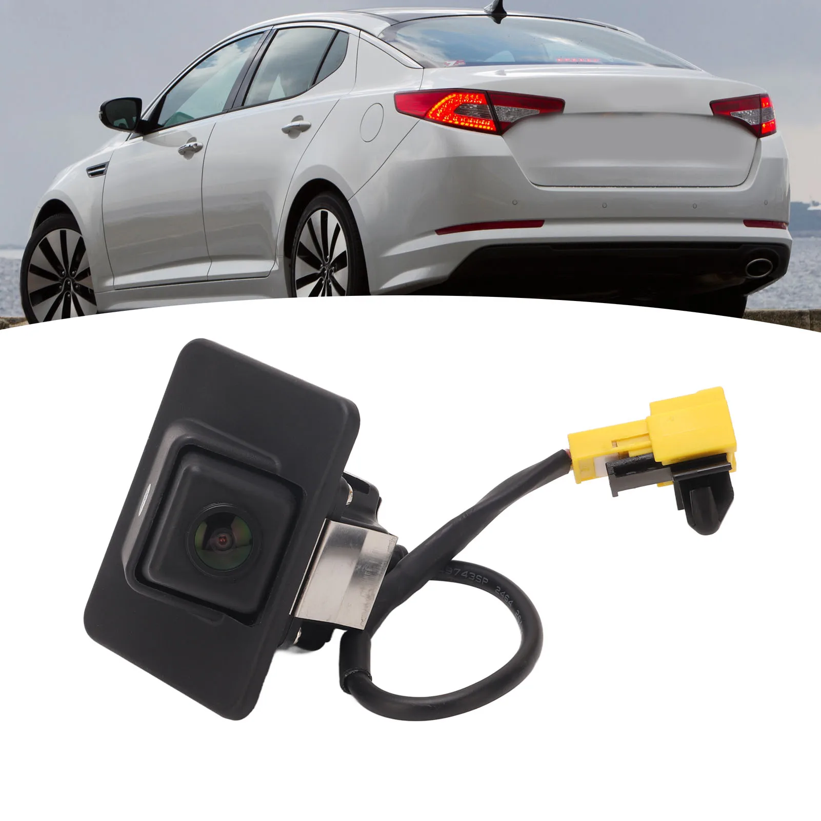 كاميرا احتياطية خلفية كاميرا احتياطية للسيارة 95760 2T101 استبدال كاميرا ركن السيارة للرؤية الخلفية لـ Optima 2011‐2013 كاميرا عكسية #1