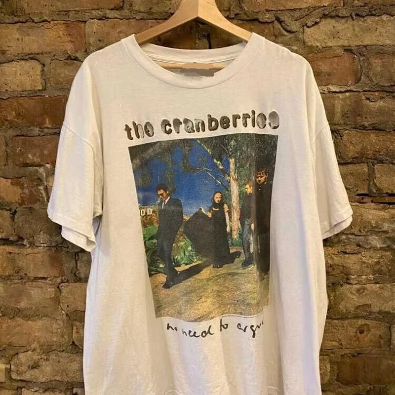 1995 Cranberry Cotton Retro T-shirt
