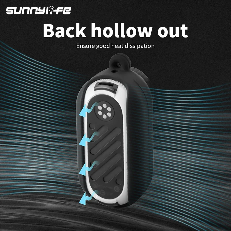 Sunnylife Silicone Protective Cover For Insta360 GO 3S Action Camera Accessories Scratchproof Sleeve Dustproof Protection