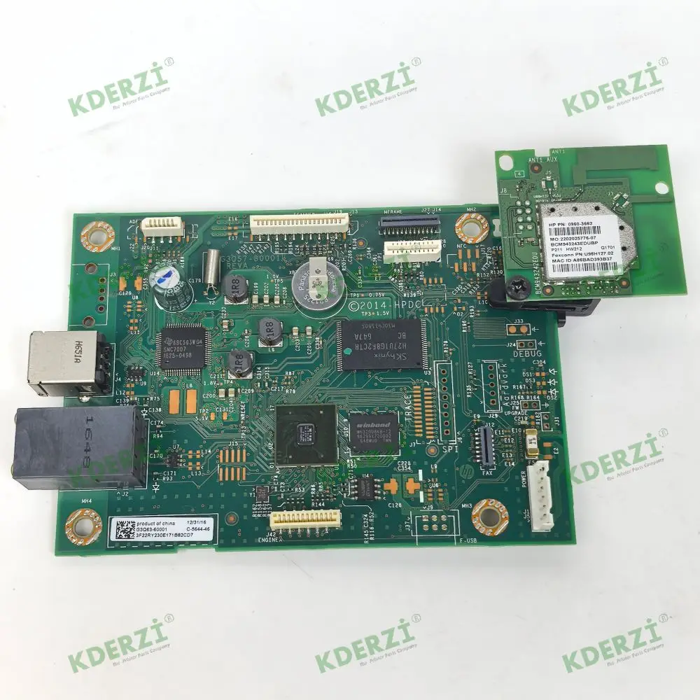 Original G3Q58-60001 G3Q63-60001 Formatter Controller PCB ASSY for HP M130NW M132NW 130NW 132NW Mainboard Logic Board Formatter