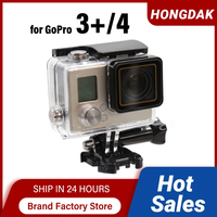 40m Underwater Diving Waterproof Case for GoPro Hero 3+ 4 Plus Cover Housing Mount for Go Pro Action Camera Accessories