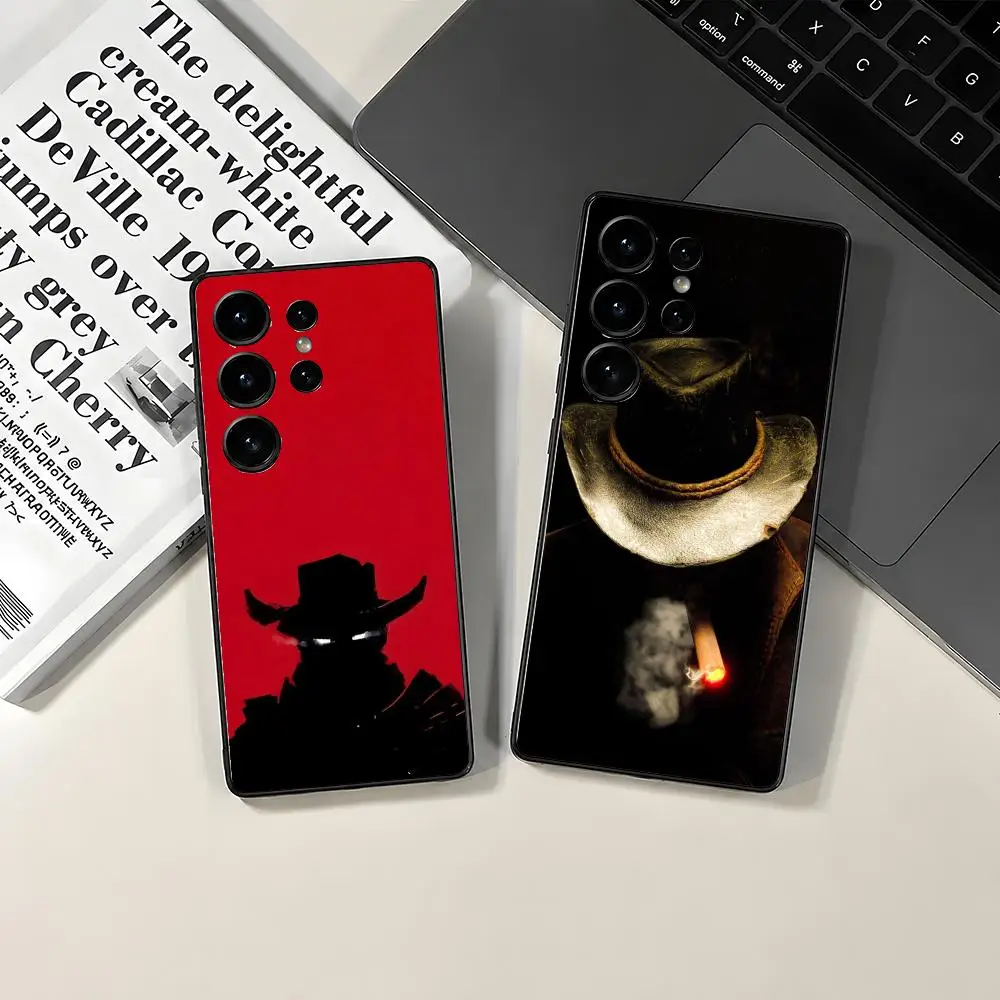 R-Red DDeadS R-Redemption RDR2 Phone Case For Samsung Galaxy S26 S25 Ultra Plus Phone Case Satin Glossy Colorful Protective