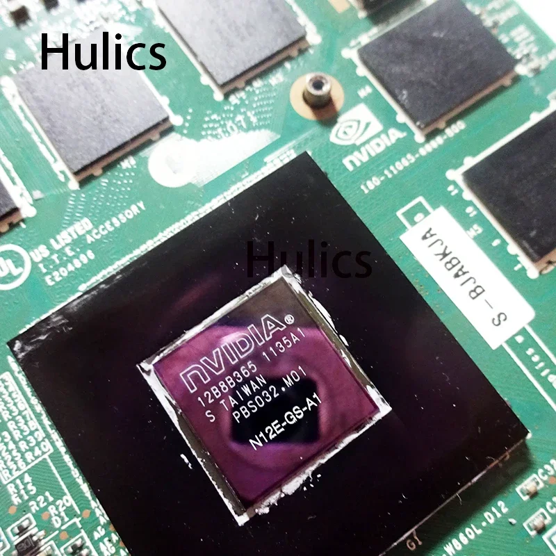 Hulics Used GTX560M GTX 560M Video Card With X-Bracket For DELL M17X M18X MSI 16F1 16F2 N12E-GS-A1 Display Graphic