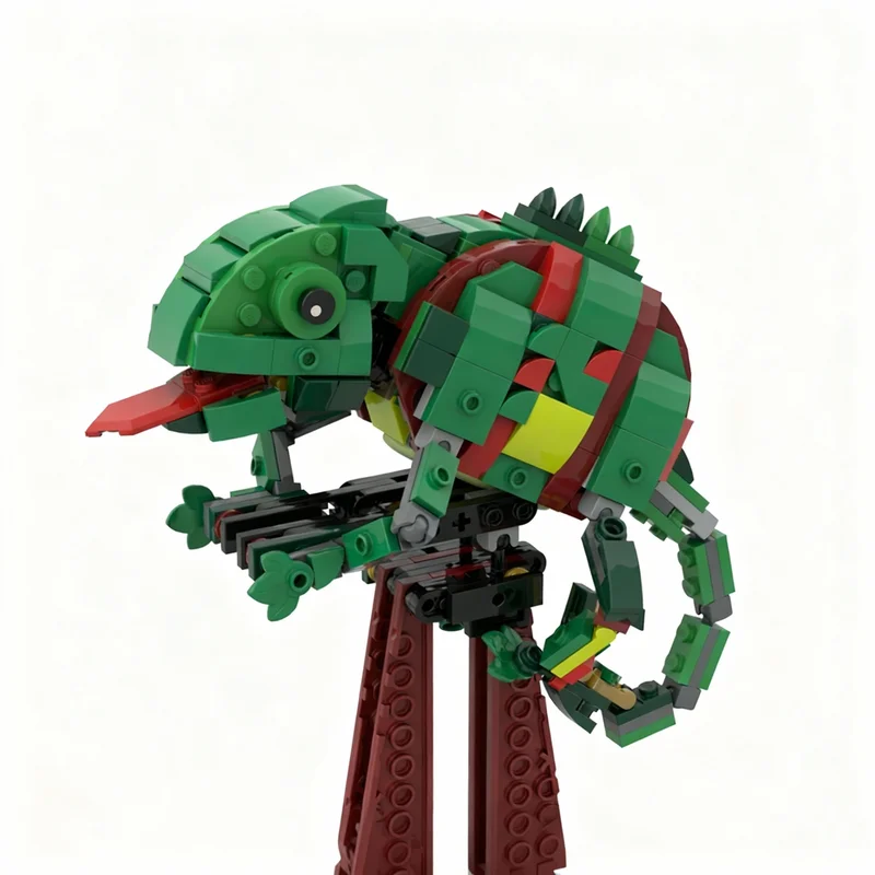 Art Craft Building - 359 pezzi MOC - Camaleonte Bambino