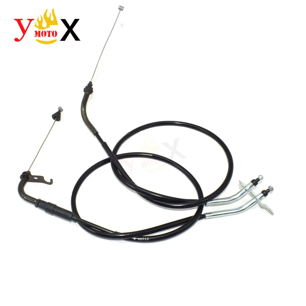 YZF R25/R3 16-19 Motorcycle Accelerator Push/Pull Throttle Cable Wire Lines For Yamaha R25 R3 2016-2019 2017 2018