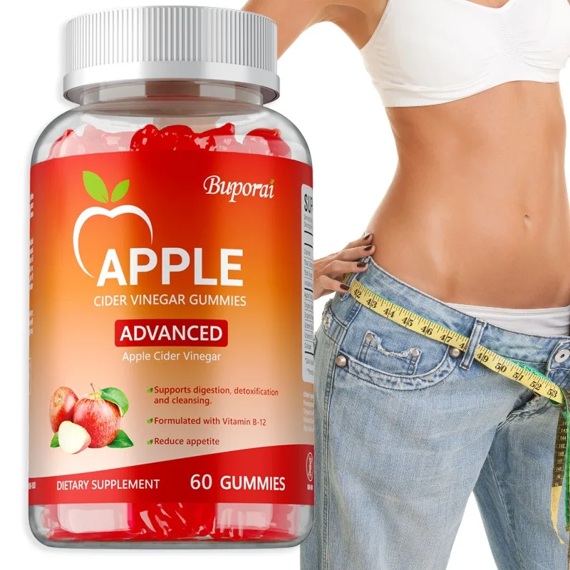 

Apple Cider Vinegar Gummies - Weight Management, Stay in Shape, Metabolism, Support Intestinal Health, Boost Energy