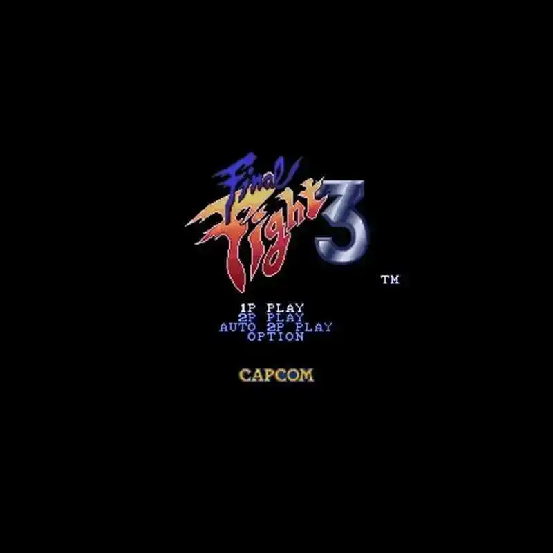 Final Fight 3 NTSC версия 16 бит 46-контактная большая серая игровая карта для игроков из Фото №2
