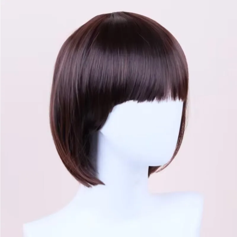 Megumi Kato rôle Cos perruque femme vêtements quotidiens Match chapeaux tête d'étudiant intelligente cheveux courts personnage d'anime modélisation perruque couverture