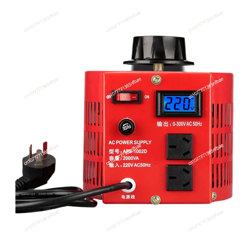 1KVA 2KVA 3KVA 5KVA 220V Variac Variable Transformer Voltage Regulator  0-300 AC Voltage Output Regulator