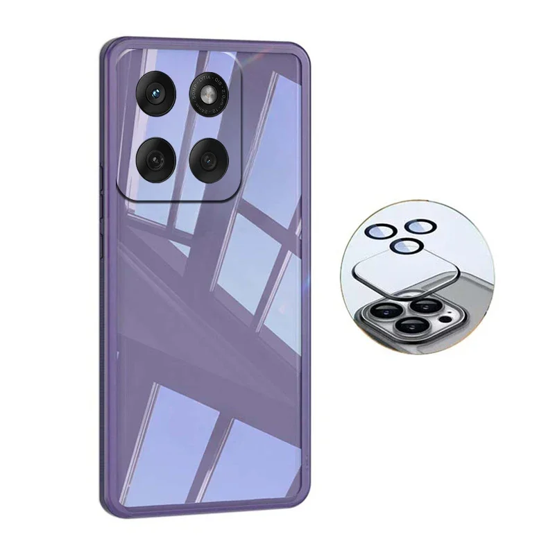 

Auroras For Redmi 15 4G 5G 15C Cover Clear Soft Silicone Shockproof Lens Protector Shell For Redmi 15 4G 5G 15C Phone Case