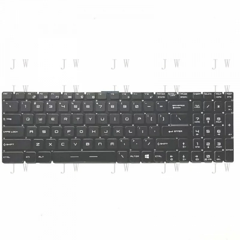 

DDZ для MSI GP75 GP65 GL65 GL75 GL63 GT76 GE65 GE75 GS73 V143422JK1 RGB-клавиатура