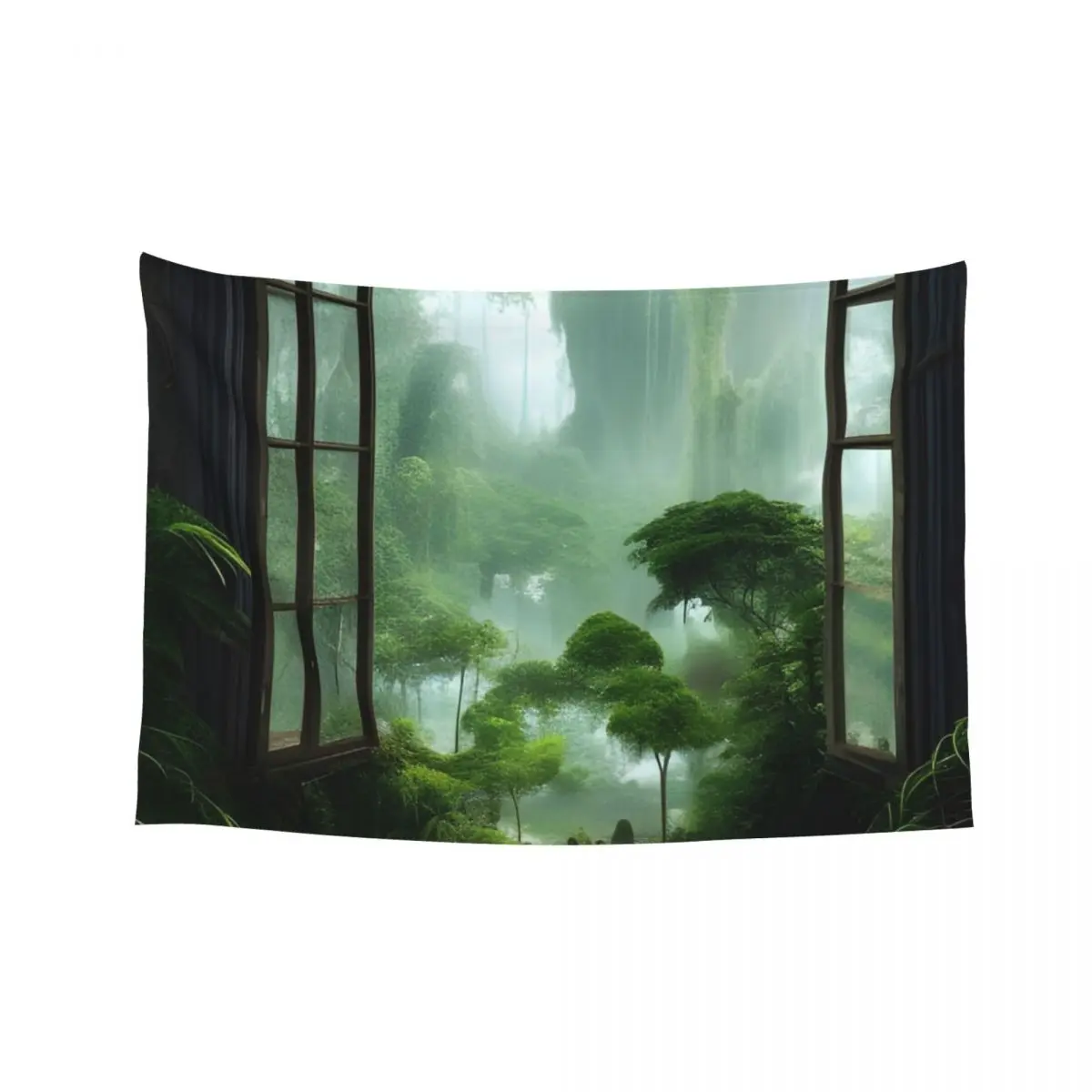 

Bringing the Rainforest into the Home Digital Art Tapestry For Bedroom Wall Decor Hanging Home Decorating Tapestry