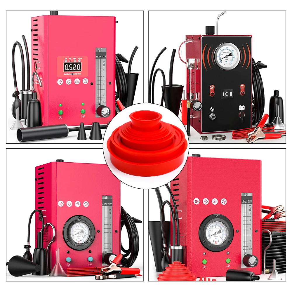 23 قطعة مجموعة المقابس ذات الغطاء الأحمر للسيارات تناسب آلة دخان السيارات Ancel S100 S200 S300 S1000 S2000 S3000 #3