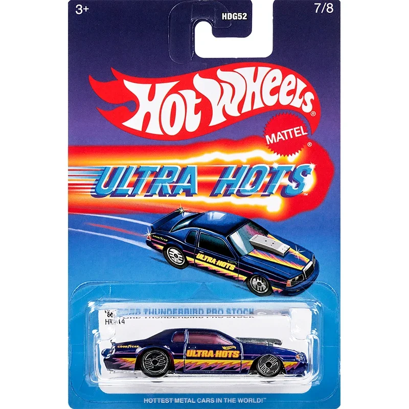 Official Hot Wheels Car Ultra Hots Boys Toys 1:64 Diecast Volkswagen Beetle Thunderbird Stock Honda City Toyotda AE86 Porsche