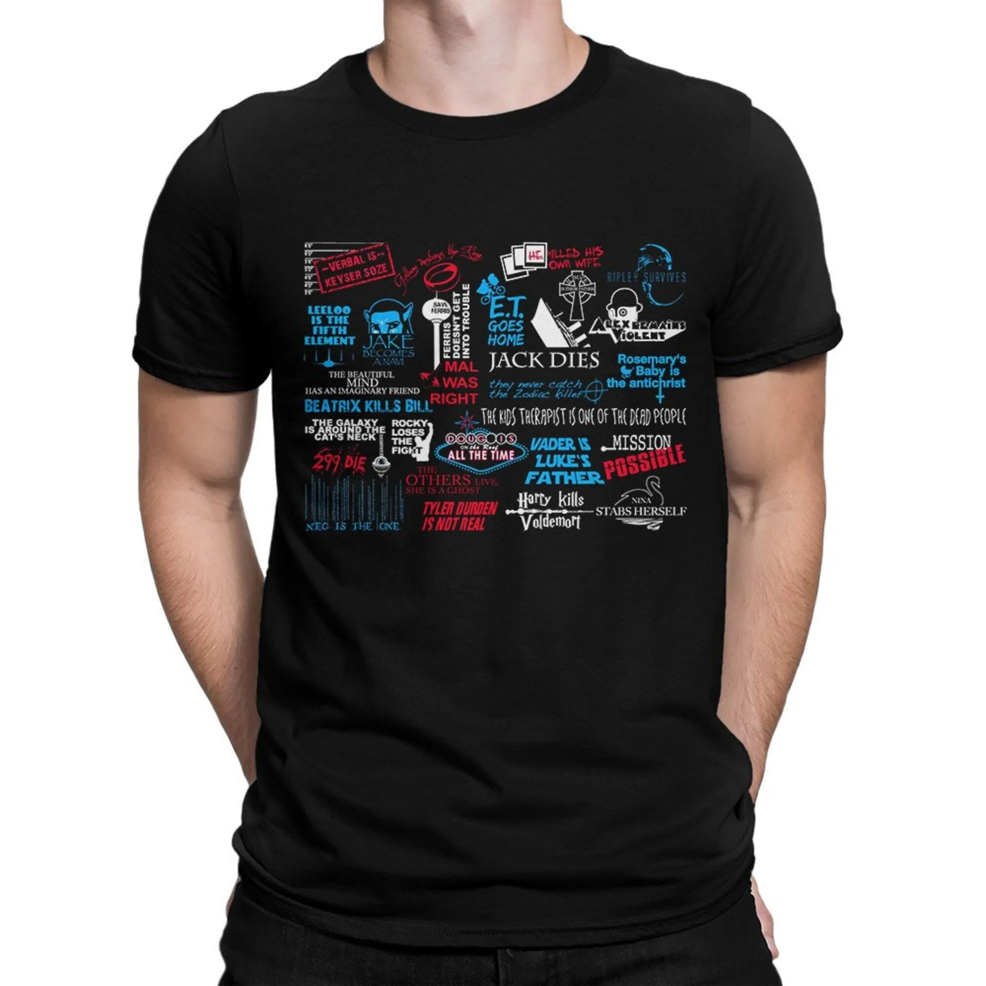 Movie Spoilers Funny T-Shirt, Men's Women's Sizes (wtb-095)