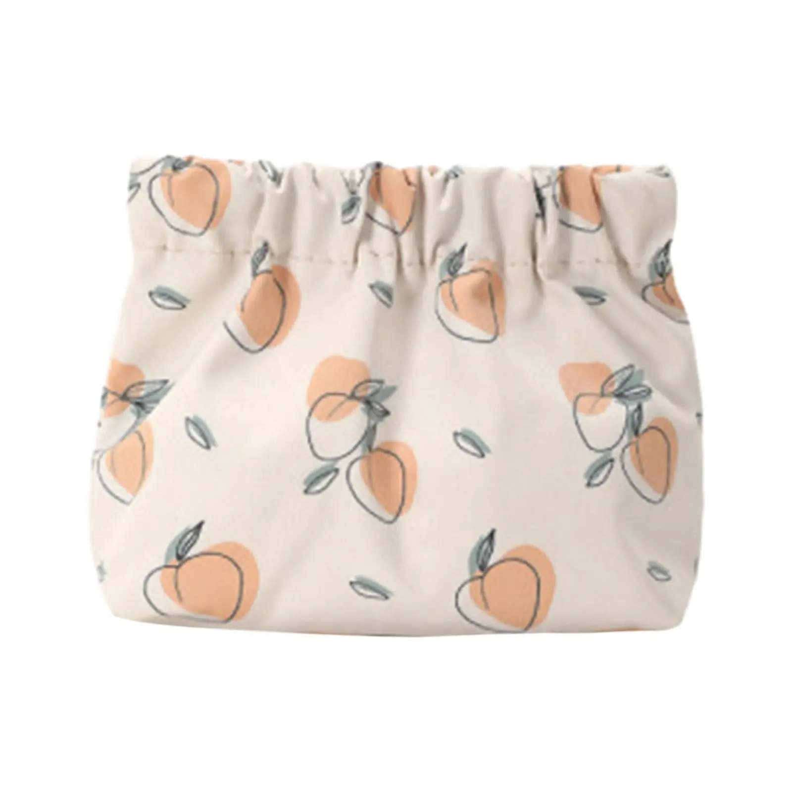 حقيبة مستحضرات التجميل الصغيرة ذات المحفظة العلوية للجيب، منظم حقيبة مكياج مقاومة للماء لحفلات المواعدة أثناء السفر