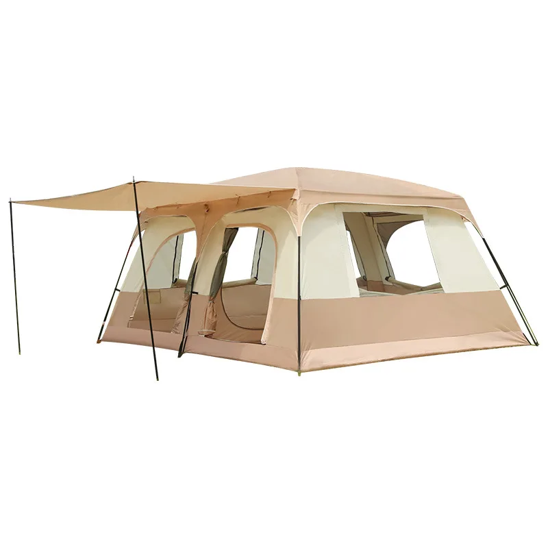

Outdoor, tourism, two bedrooms and one living room, big tent, outdoor, camping