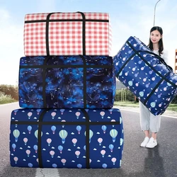 Large-capacity Quilt Clothing Storage Bag Oxford Cloth Moving Packing Luggage Bag Moisture-proof Organizer Travel Storage Bag