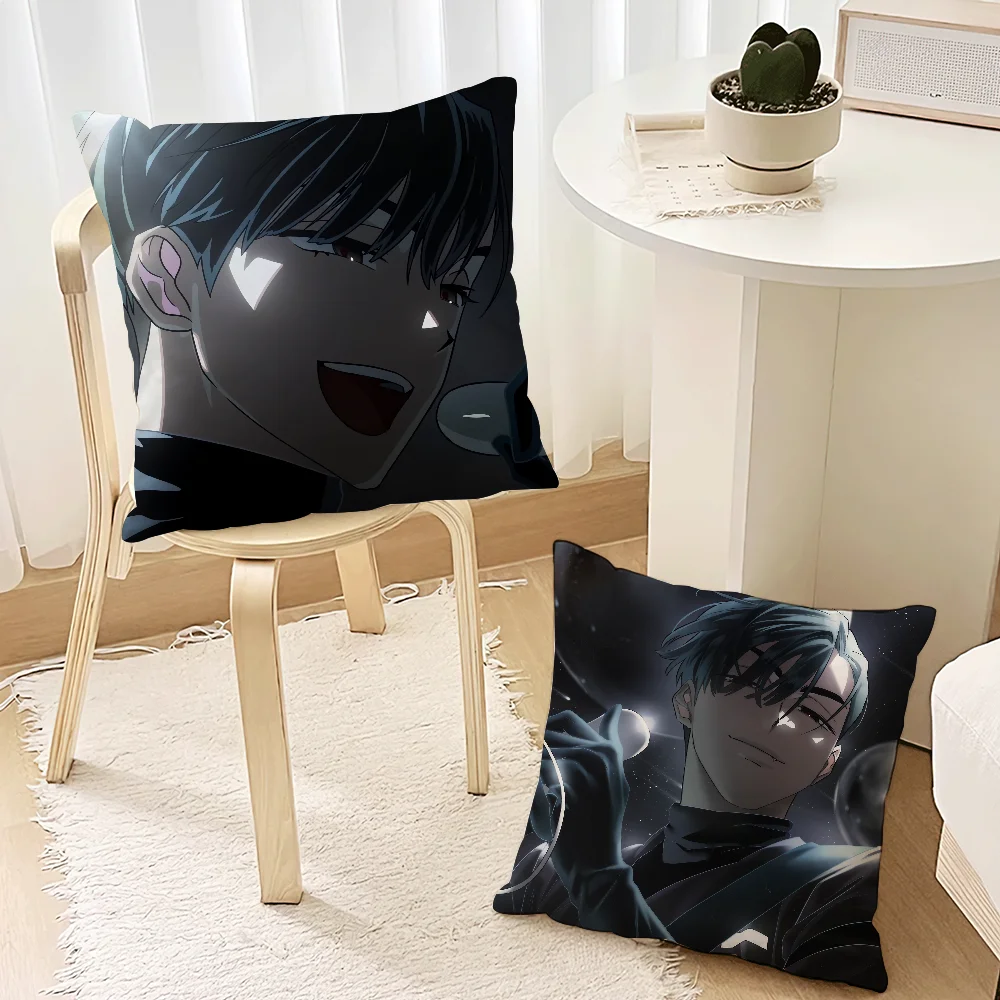 Alien Stage Ivan Cool Anime Boy Cushion for Bedroom Car Coffee Shop Room Soft and Living Room Sofa Decorative Pillow Cover Case