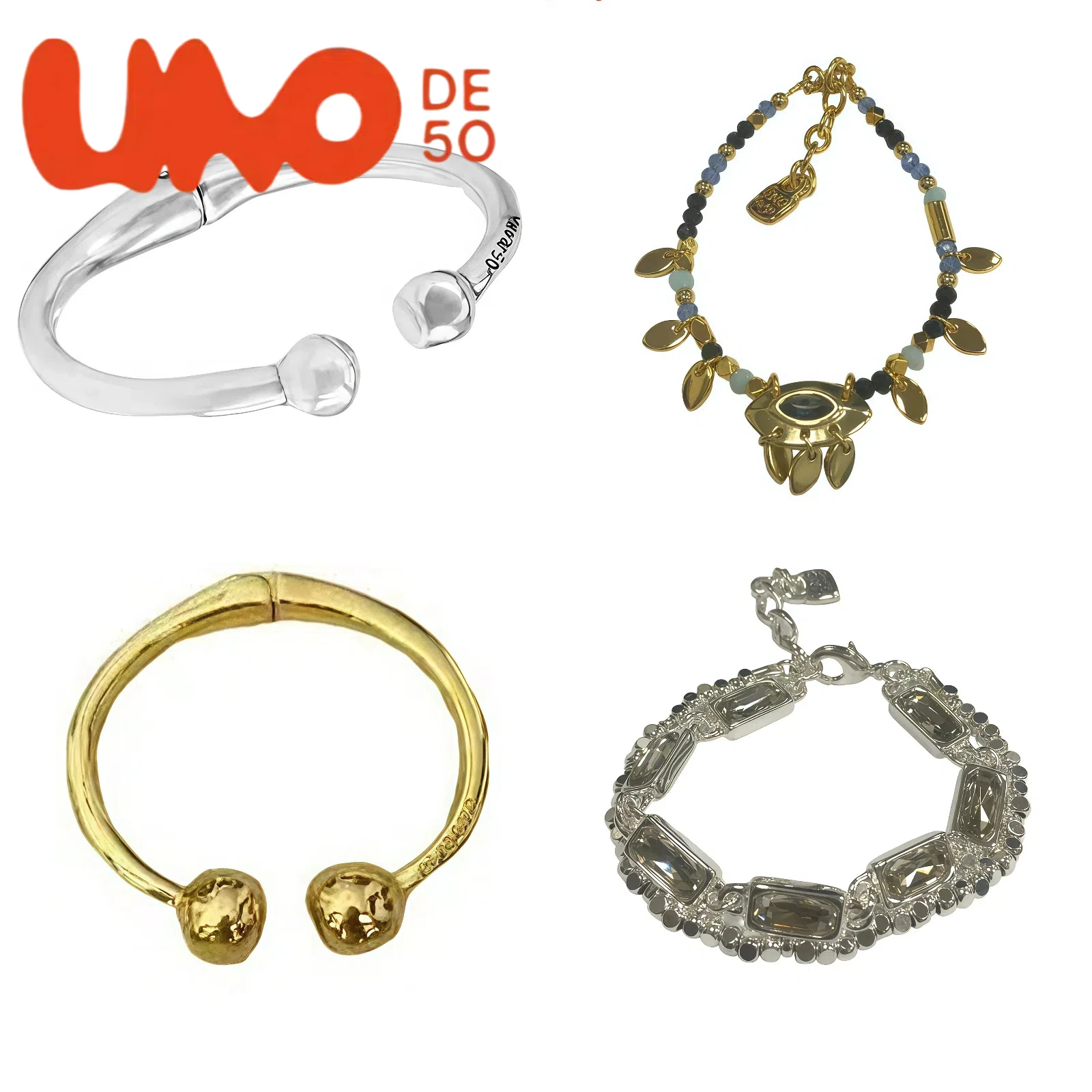 

UNOde50 Pure S925 Silver Bracelet - Fashionable Look, Affordable Price