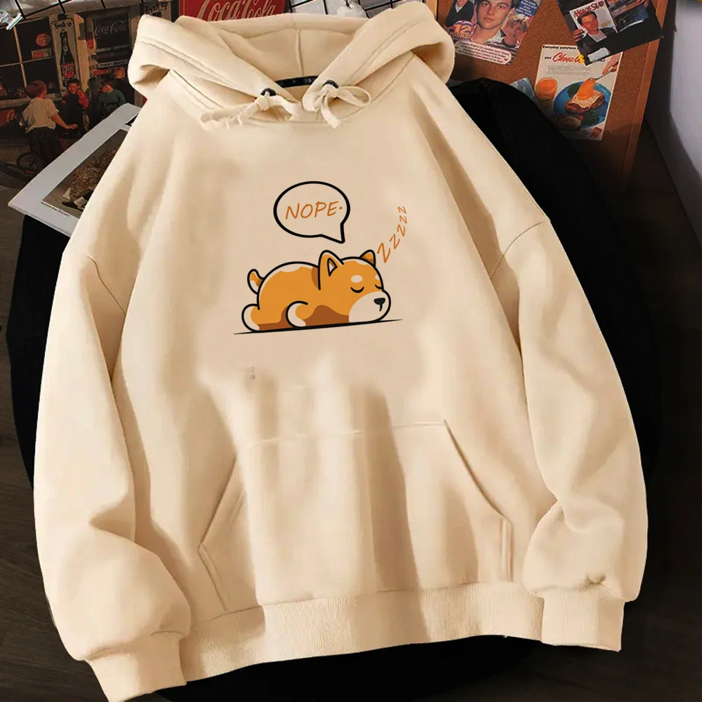 

Shiba Inu hoodies women streetwear japanese funny anime sweatshirts female streetwear tracksuit